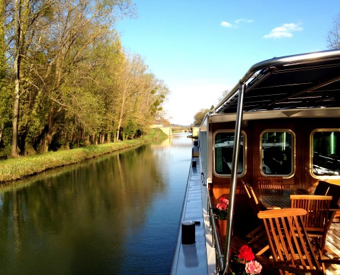C'est la Vie Barge - Burgundy © Barge Vacations
