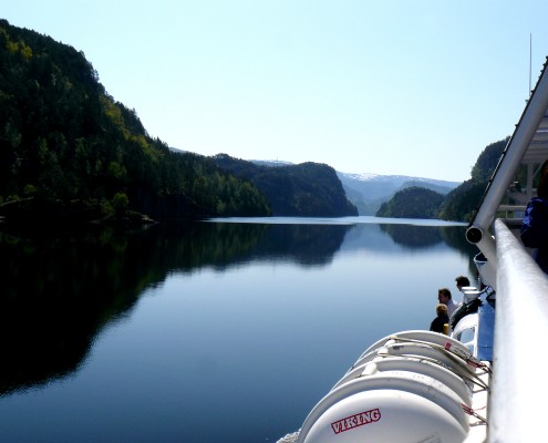 Fjord in Norway © Charlotte Routier