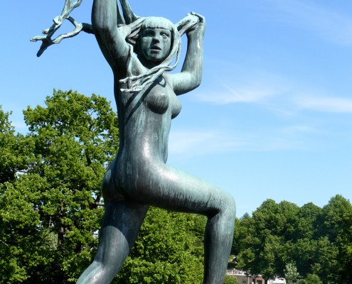 Frogner Park in Oslo - Norway © Charlotte Routier